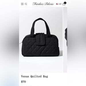 Frankies bikinis Venus quilted bag
